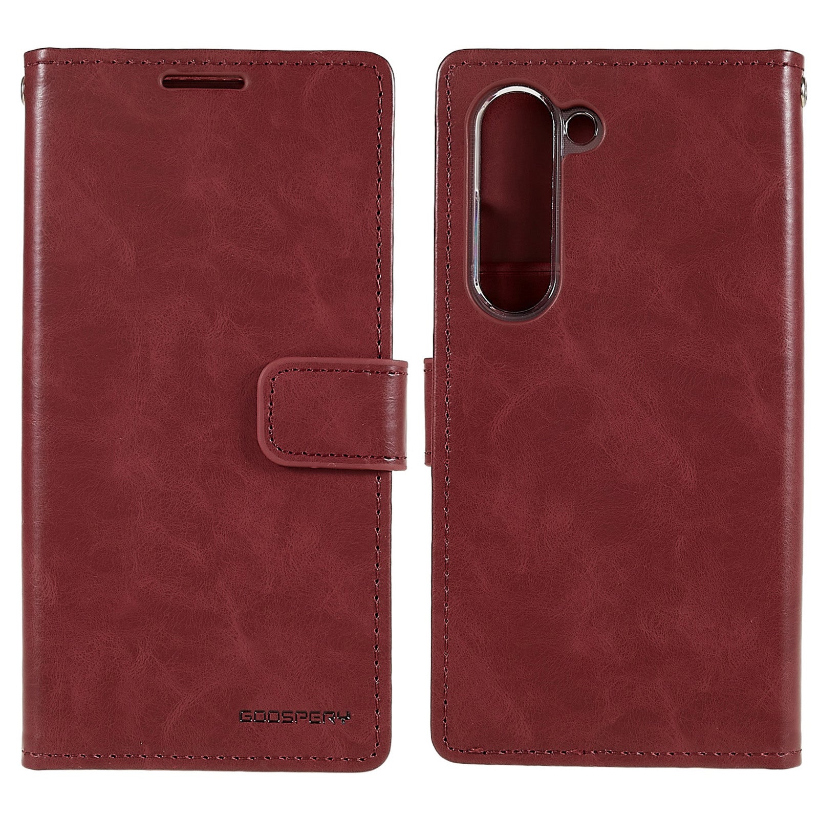 MERCURY GOOSPERY Blue Moon Phone Case for Samsung Galaxy S23 PU Leather Wallet Style Stand Flip Magnetic Cover MERCURY GOOSPERY Blue Moon Phone Case for Samsung Galaxy S23 PU Leather Wallet Style Stand Flip Magnetic Cover